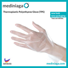 Load image into Gallery viewer, &quot;proteq&quot; Cast Polyethylene (CPE)/  Thermoplastic Elastomers (TPE) Gloves [FOOD GRADE] - mediniaga

